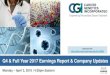 Q4 & Full Year 2017 Earnings Report & Company Updates · Cancer Genetics, Inc. | NASDAQ: CGIX | Q4 & FY 2016 Earnings Call Full Year 2017 Financial Highlights FY 2017 revenues were
