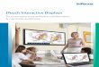 JTouch Interactive Displays - Veridian pdf/Visual/Interactive Panel/Infocus... · Use the InFocus LightCast Sender to cast using Chrome extension (works on Apple, Windows, or Chrome