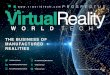 THE BUSINESS OF MANUFACTURED REALITIES · VRWorldTech is a must-read resource if you want to stay up-to-date on progress within immersive technology. ... including startups, scaleups,