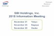2018 Information Meeting - SBI Group · 1. 1H FY2018 consolidated performance 2. What efforts are being strengthened to further increase the Company’s market capitalization? 3