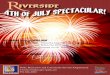 4th of July flyer 2010 - Riverside, California · Parks, Recreation and Community Services Department 951-826-2000 iverside Mt. rubidoux aerial fireworks show 4706 Mt. Rubidoux Street
