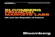 BLOOMBERG A Bloomberg Professional Service Offering FOR ... · Transform your classroom into a Bloomberg Financial Markets Lab ... academic disciplines, including Business, Finance,