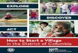 How to Start a Village in the District of Columbia...Village, Beacon Hill in Boston, opened in 2002, 160+ Villages have opened in the U.S. providing full-service programs to nearly