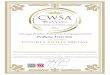 was awarded a double gold Medal · double gold Medal at the CWSA Best Value 2019 CWSA IS THE BIGGEST & MOST PRESTIGIOUS WINE & SPIRITS COMPETITION IN HONG KONG & CHINA Carefully selected
