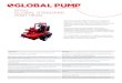 8GSH GLOBAL STANDARD HIGH HEAD · Global Pump® Standard High Head pumps are specifically ... diesel engines or electric motor options. FEATURES OPTIONS Global Pump’s rugged, heavy
