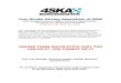 Four Stroke Karting Association of NSW · It is permitted to use Heli-coil, Time-sert or a similar thread repair insert for shrouds, valve cover, oil drain, oil fill holes, blower