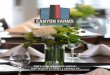 Customized Event Buffets - Silo Modern Farmhouse · Customized Event Buffets Get creative and build your own custom buffet. This option includes your choice of salad or soup, two