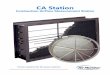 CA Station - Air Monitor Corporation€¦ · station is designed to function while producing a minimum of resistance to airflow, due to the unique honeycomb air straightener-equalizer