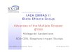 IAEA EMRAS II Biota Effects Group · 2011. 3. 22. · Workshop on Mixture Toxicity. 10 Programme. ... 12 SCK 0 5 10 15 20 25 30 Research Org. Authorities Industry Consultance IUR