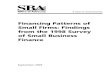 U.S. Small Business Administration, Office of Advocacy ... · Financing Patterns of Small Firms: Findings from the 1998 Survey of Small Business Finance 1 Foreword This report contains