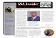 GSA Insider - cdn.ventura.org · plumbing routine. We’ll tell you about that inside this issue. Or—speaking of plumb-ing—our usiness Support Services team members thought of