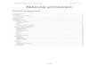Webáruház adminisztráció Tartalomjegyzék · A fő menüpontok elemei: Termékek, Megrendelések és vásárlók, Webáruház, Beállítás, Eszközök. Termékek Termék-kategóriák