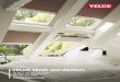 VELUX blinds and shutters · The right blinds and shutters to go with the best roof windows Whether you want to soften incoming daylight or block it out completely, our extensive