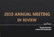 2019 ANNUAL MEETING - SACSCOC...WELCOME TO HOUSTON Sunday, December 8 ORIENTATION FOR FIRST-TIME ATTENDEES Sunday, December 8 FIRST-TIME ATTENDEE LUNCHEON Sunday, December 8 AFTERNOON