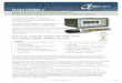 Single Channel OnLine Dewpoint Hygrometer Ranges available ... · The dewTEC Model DS2000-1 from Alpha Moisture Systems is a single channel, on-line hygrometer designed to accurately