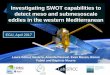 Investigating SWOT capabilities to detect meso and ... · Surface Water Ocean Topography mission (Fu and Ubelmann, 2013) •Wide-swath altimeter •Launch: 2021 •Provide water elevation