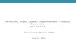 Data Quality Improvement Projects Summaryarchive.mhsoac.ca.gov/Meetings/PriorMeetings_2014/docs/... · 2014. 7. 24. · MHSOAC Data Quality Improvement Projects Summary . 2011-2014
