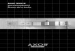 Axor Starck ShowerCollection Diseño de la duchaassets.hansgrohe.com/assets/la--es/Axor_Starck... · Con esta colección modular Philippe Starck se revela de nuevo como diseñador