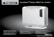 AeraMax™ Baby DB55 Air Purifier - Fellowes · 2014. 3. 31. · icon for approximately 5 seconds. The indicator light will turn off, letting you know that the PlasmaTRUE™ feature