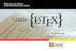 Rédaction de thèses et de mémoires avec LaTeX - Premiers pas · Fichiersd’accompagnement Cedocumentdevraitêtreaccompagnédeﬁchiersnécessairespour compléterlesexercices