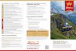 YOUR PERFECT DAY (MAY–OCTOBER) MÄNNLICHEN IS THE … · Depart for Wengen and Lauterbrunnen Both Wengen and Lauterbrunnen deserve more than a second glance. While Wengen is the