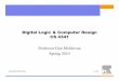 Digital Logic & Computer Design CS 4341 Professor Dan ...€¦ · Copyright © 2007 Elsevier 2- A B Y 0 0 0 1 1 0 1 1 0 1 0 1 minterm A B A B A B A B Y = F(A, B) = •