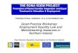 Good Practice Workshop: Employment Equality Law and ... seminar_archivos... · Work of Employment Development Division of Equality Commission Work of Employment Development Division