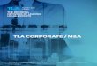 TLA CorporATe / M&A€¦ · pje, including legal due diligence, drafting of share transfer documents; • GSO Capital Partners with respect to its financing of the acquisition of
