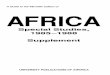 A Guide to the Microfilm Edition of AFRICA · and alternative phosphate fertilizer sources). Ten papers cover plant improvement and crop associations, including the development of