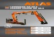 LADEKRAN AK 88.3 LOADER CRANE AK 88 - Atlas GmbH · 2018. 9. 26. · ABITRon - Funkfernsteuerungen - Radio remote controls Spectrum 2 - mit 3 Kreuzhebel * – with 3 cross levers