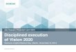 Joe Kaeser | President and CEO Disciplined execution of ...Page 18 Capital Market Day Vision 2020 | Joe Kaeser, Siemens CEO Services drive customer proximity and value creation FY