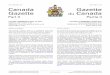 Canada Gazette, Part IIgazette.gc.ca/rp-pr/p2/2019/2019-05-15/pdf/g2-15310.pdf · 2019. 5. 15. · 2019-05-15 oCanada Gazette Part II, Vol. 153, No. 10 Gazette du Canada Partie II,