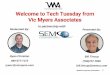 Welcome to Tech Tuesday from Vic Myers Associates · 3 Telemetry Receiver Requirements Governed by IRIG 106 (Requirements) and IRIG 118 (Test Methods) 1, 2 or 4 independent RF receiver