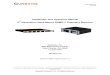 Installation and Operation Manual 3 Generation Rack-Mount ... · Generation Rack-Mount RDMS™