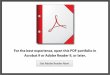 For the best experience, open this PDF portfolio in Acrobat 9 ... For the best experience, open this PDF portfolio in Acrobat 9 or Adobe Reader 9, or later. Get Adobe Reader Now! Created