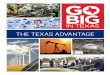 THE TEXAS ADVANTAGE · International Trade & Investment; Õ In 2016, Texas was the top exporting state for the 15th consecutive year with exports valued at over ... industry jobs