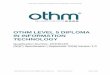 OTHM LEVEL 5 DIPLOMA IN INFORMATION TECHNOLOGY · Understand modelling languages and their benefits. 1.2 1.1 Describe different modelling languages Explain the benefit of using modelling