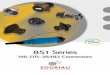 851 Series - RS Components5 851 Series • Sealed and hermetic types • Wide choice of body styles and back fittings • Olive green, black anodised, nickel or zinc nickel plated