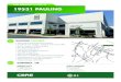 FOR SUBLEASE ±75,507 SF 19531 PAULING...19531 PAULING. Foothill Ranch, CA 92610 • High-Image Industrial Distribution Building • ±75,507 SF with ±12,000 - 15,000 SF of Two-Story