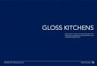 GLOSS KITCHENS - Leekes · 2019. 10. 3. · 0333 222 4120 Kitchens at Leekes 45. A gloss kitchen is a sleek and sophisticated option. From classic white to graphite grey, a high gloss