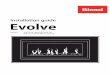 Installation guide Evolve - Microsoft · A hearth is not necessary but can be used for decorative purposes or protection of sensitive flooring. A hearth ... vapours or cigarette smoke