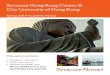 Syracuse Hong Kong Center & City University of Hong Kong · 2018. 9. 6. · SYRACUSE HONG KONG CENTER: CITYU of HONG KONG Direct Enroll Option Spring 2019 Academic Update PREPARE