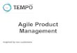 Agile Product Management · Agile Retrospective Inspect and adapt - development & Marketing Incremental delivery of features (Pros/Cons) Just-in-time planning and decision making