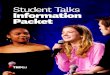 Student Talks Information Packet · event, or inviting other members to present, this would be considered a TEDx event, and you would need to apply for a separate TEDxYouth license