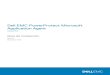 Application Agent Dell EMC PowerProtect Microsoft · SQL en una base de datos de usuario.....24 Cambio de las opciones de instalación de Microsoft application agent.....25 Cambiar