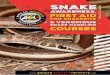 SNAKE HANDLING COURSES · 2018. 2. 19. · perience with handling snakes or having attended a FGASA-endorsed snake awareness and venomous snake handling course is a prerequi-site