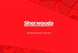 Sherwoods€¦ · Sherwoods Building Services Engineers have their own bespoke Training and Development rooms, as well as ensuring that our internal teams are up to date with relevant
