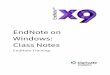 EndNote on Windows: Class Notes · EndNote sends the DOI to PubMed and CrossRef, online databases capable of looking up reference data by DOI. The online databases send back the bibliographic