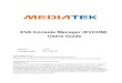 EVA Console Manager (EVCOM) Users GuideEVA Console Manager (EVCOM) Users Guide MediaTek Confidential © 2008 MediaTek Inc. Page 230 This document contains information that is proprietary