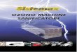 OZONO MACHINE SANIFICATORE - Sistemax · 2014. 1. 10. · SISTEMAX ITALIA S.r.l. -C.so Torino, 78 - 10023 CHIERI - TO - ITALY Tel.: +39 011 9412403 Fax: +39 011 9470536 info@sistemax.it